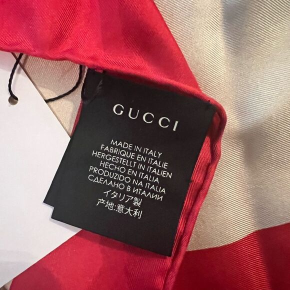 Gucci Silk Wrap Scarf Shawl - Picture 3 of 8